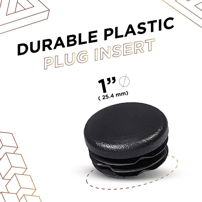 1 inch - Round Plastic Plug