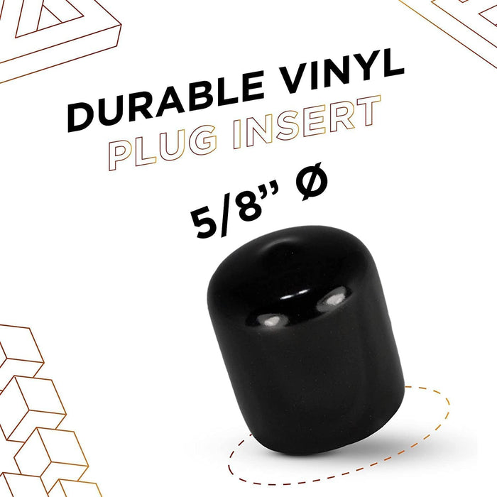 0.625 inch - Round Vinyl/Rubber End Cap
