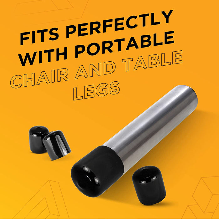 3 inch - Round Vinyl/Rubber End Cap