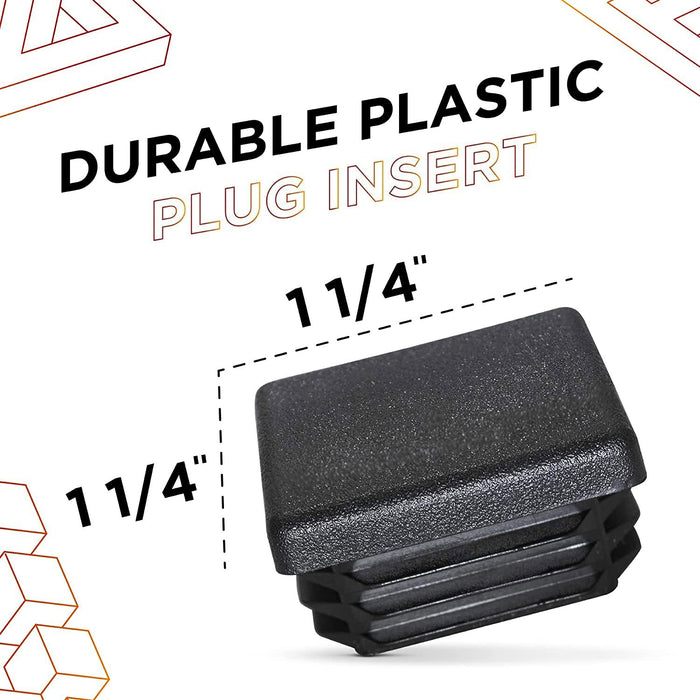 1.25 inch - Square Plastic Plug